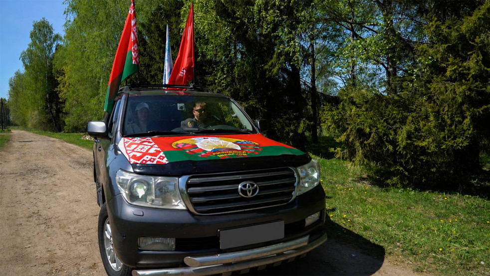 Маршрут памяти: автопробег ко Дню Победы прошёл на Круглянщине