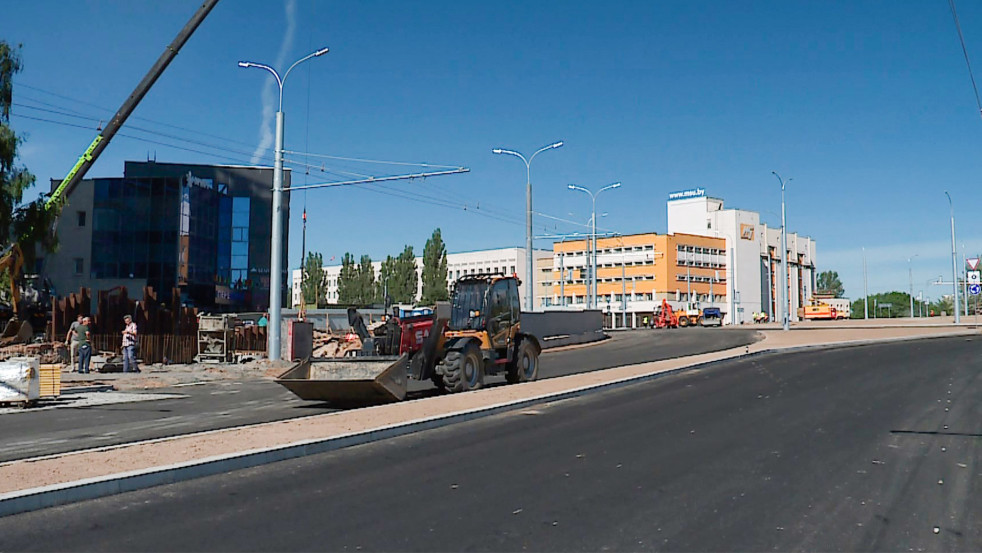 Движение по проспекту Мира в Могилёве будет открыто в полночь, 25 июня в 00:00!