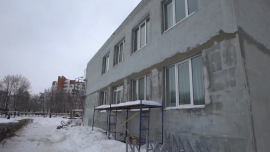 В дошкольном центре развития ребёнка № 4 в Могилёве идут капитальные работы. 
