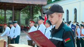Могилёв стал центром торжеств, посвящённых одной из самых мужественных профессий